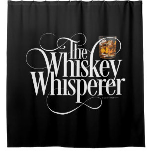Rideau de douche Whiskey Whisperer