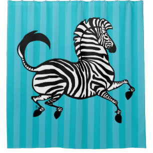 Rideau de douche Zebra 1