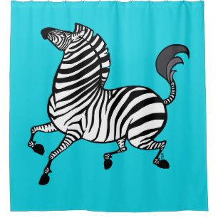 Rideau de douche Zebra 3