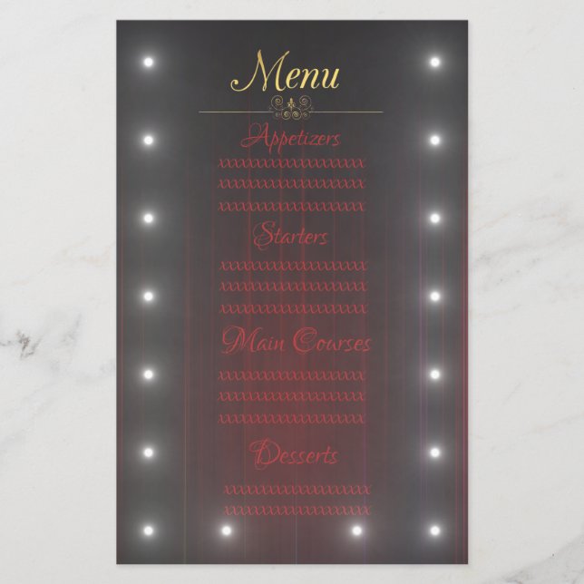 Rideau de théâtre (Devant)