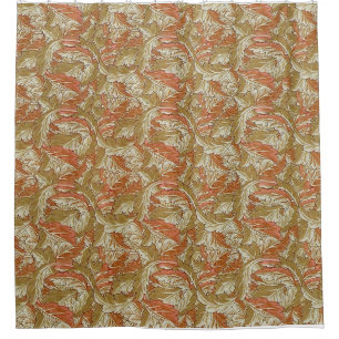 Rideau en douche d'acanthe de William Morris