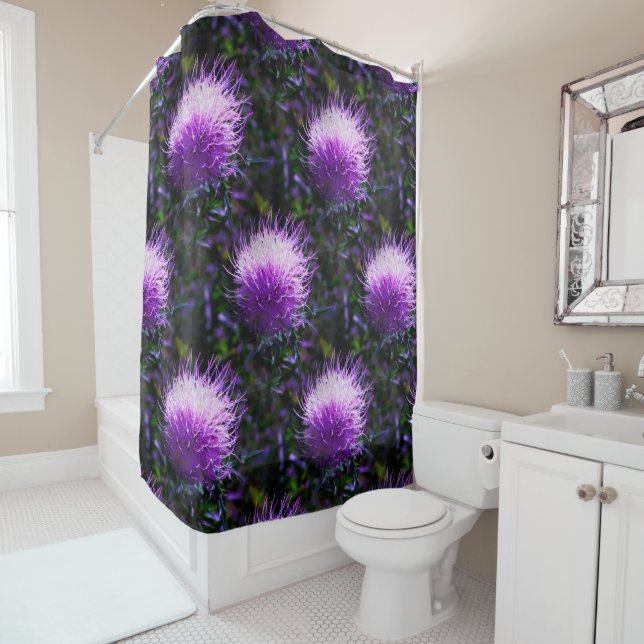 Rideau en douche d'arbres de Truffula (En situation)