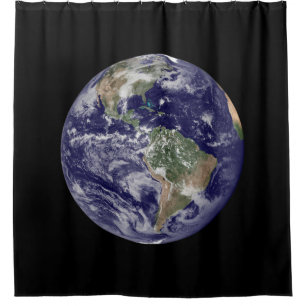 Rideau en douche de la terre