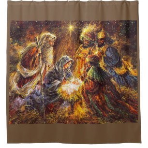 RIDEAU EN DOUCHE DE NATIVITÉ #3