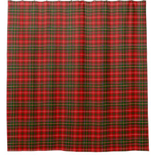 Rideau en douche de tartan de MacDougall