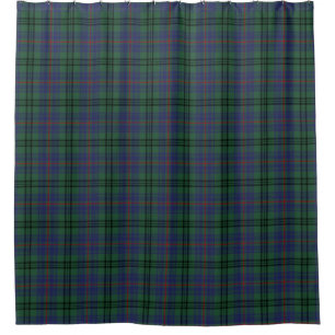 Rideau en douche de tartan de marcheur