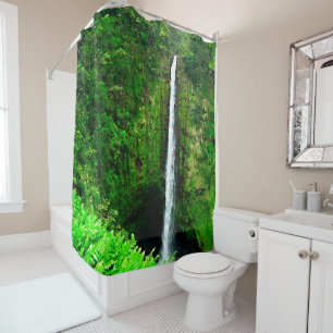 Rideau en douche d'Hawaï de cascade