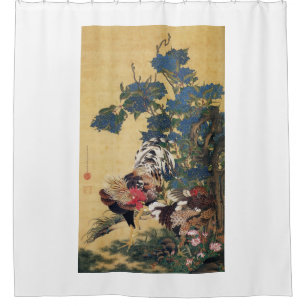 Rideau en douche d'IMPRESSION de JAPONAIS