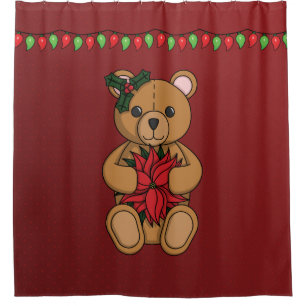 Rideau en douche du cadeau du nounours