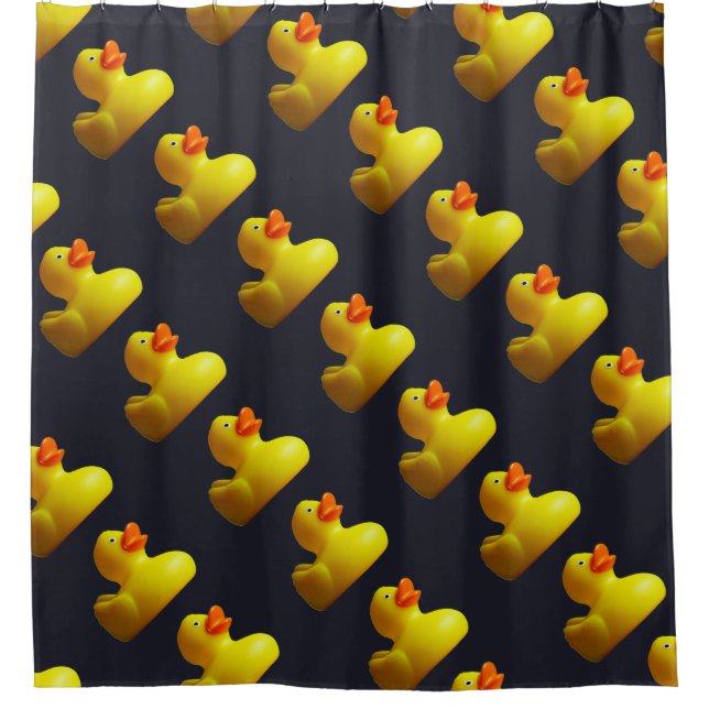 Rideau en douche en caoutchouc de Duckies (Devant)