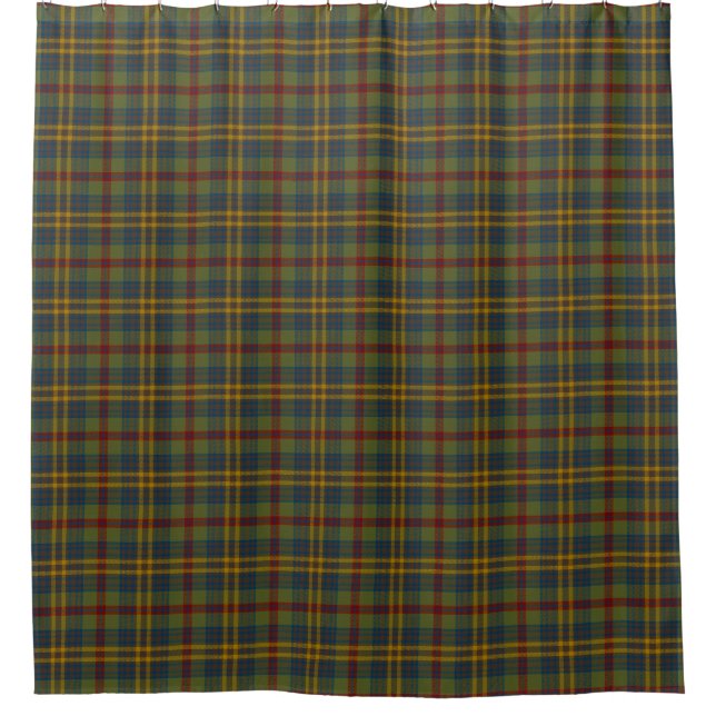 Rideau en douche irlandais de tartan de Comté de (Devant)