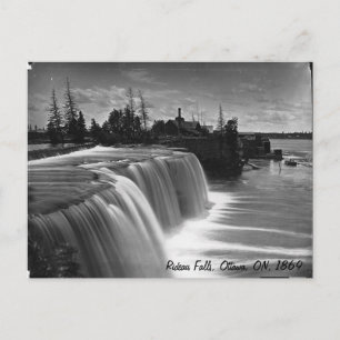 Rideau Falls, Ottawa (Ontario), 1869 Carte postale