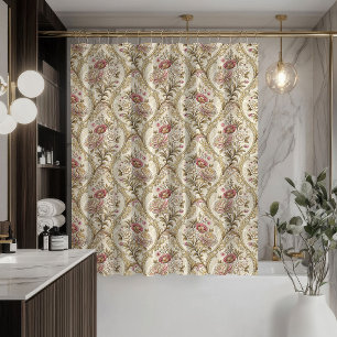 Rideau Inspiré de l'Antiquité au Design Damassé en