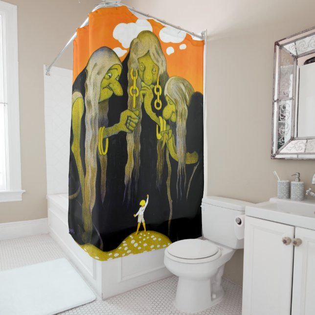Rideaux De Douche 1930's Movie Shower Curtain (En situation)