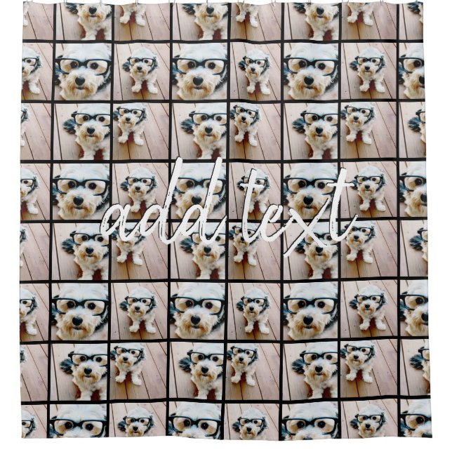 Rideaux De Douche 4 Collage photo dupliqué sur tout le site peut mod (Devant)