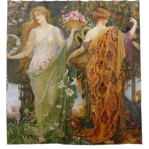 Rideaux De Douche 4 Saisons Par Walter Crane
