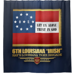 Rideaux De Douche 6e infanterie "irlandaise" de Louisiane