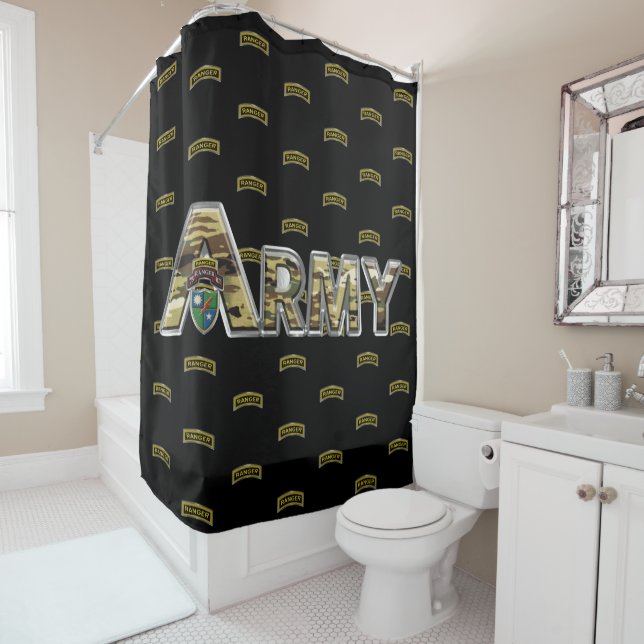 Rideaux De Douche 75e régiment de rangers  (En situation)