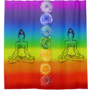 Rideaux De Douche 7 Chakra