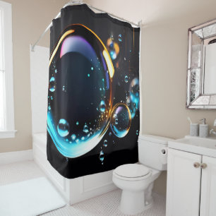 Rideaux de douche à bulles