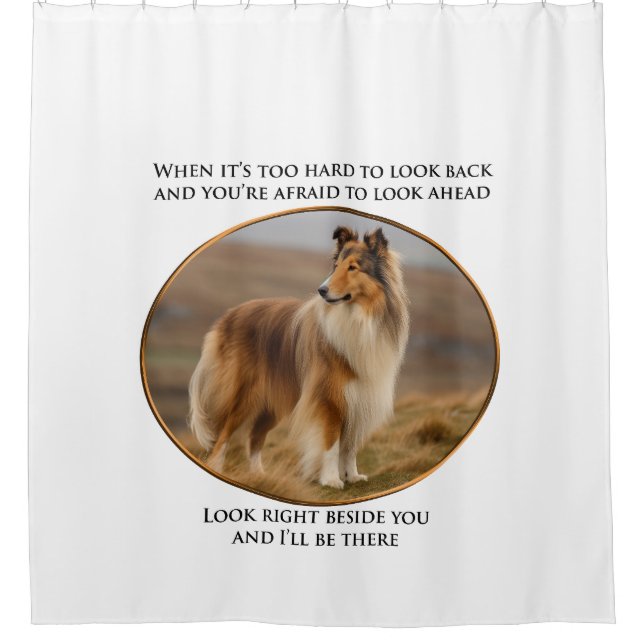 Rideaux De Douche À Côté De Vous Collie (Devant)