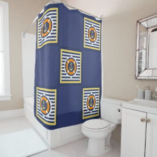 Rideaux De Douche À l'Ancre