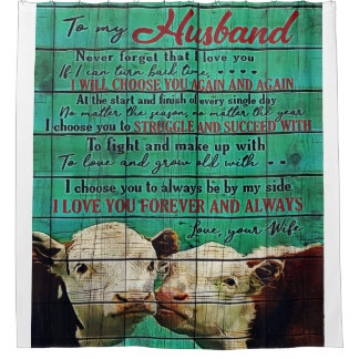 Rideaux De Douche À mon mari | Jolie famille présente