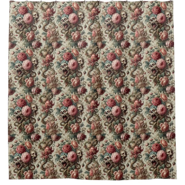 Rideaux De Douche Aberration baroque - Gothique victorienne (Devant)