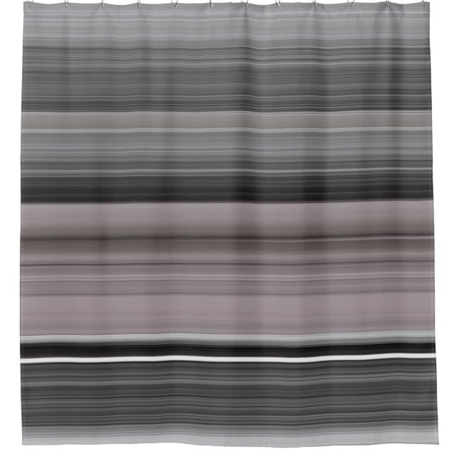 Rideaux De Douche Abstract #1: Grey (Devant)