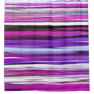 Rideaux De Douche Abstrait #2 : Flou pourpre