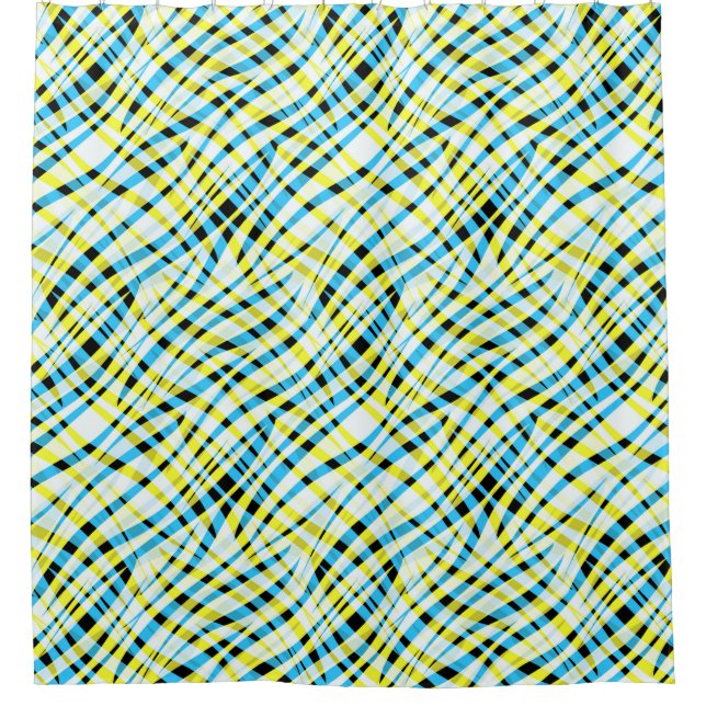 Rideaux De Douche Abstrait, géométrique (Devant)