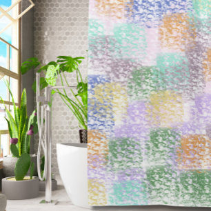 Rideaux De Douche Abstrait lunatique