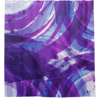 Rideaux De Douche Abstrait moderne
