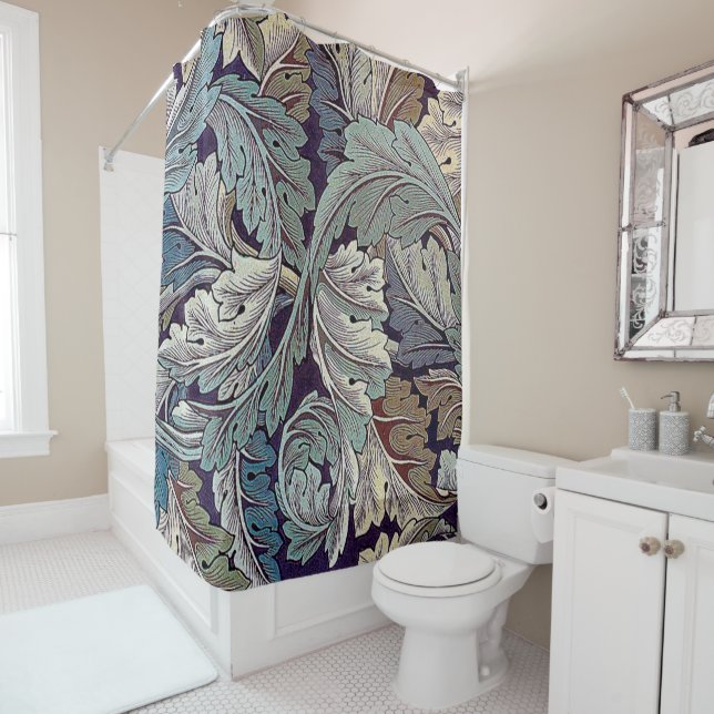 Rideaux De Douche Acanthus, William Morris (En situation)