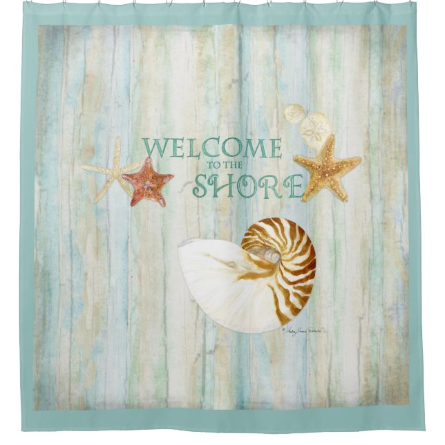 Rideaux De Douche Accueil à l'art de Bath d'invité de Chambre de (Devant)