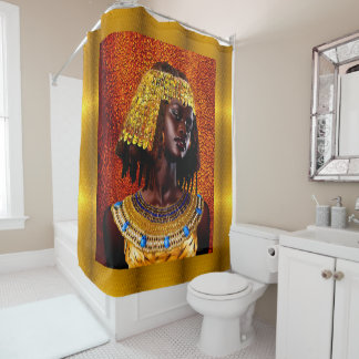 Rideaux De Douche Adopter la majesté des reines nubiennes