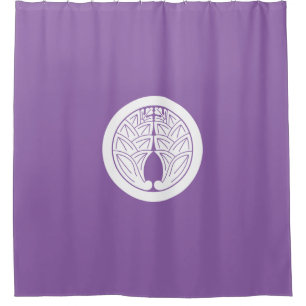 Rideaux De Douche Adopter les gingembres japonais en cercle