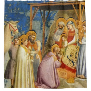 Rideaux De Douche Adoration Du Giotto Magi 1305