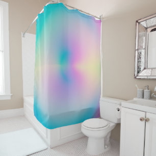 Rideaux De Douche Aesthétique coloré positif dégradé d'air