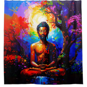 Rideaux De Douche Afrocentrique buddhacore 001