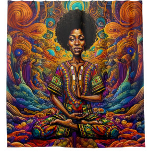 Rideaux De Douche Afrocentrique buddhacore 003