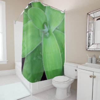 Rideaux De Douche Agave et Raindrops