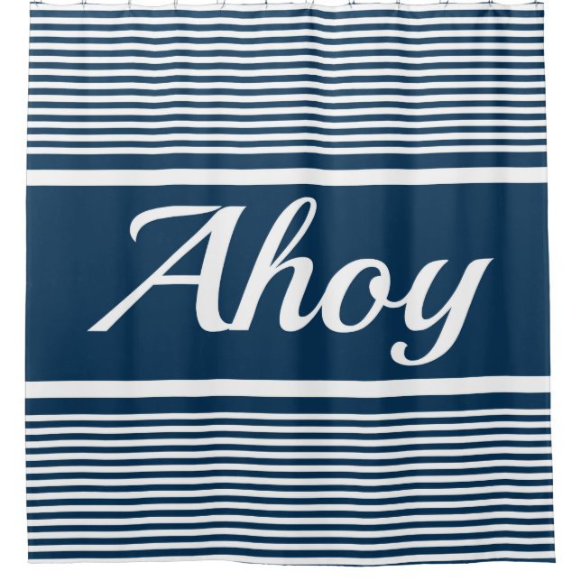 Rideaux De Douche Ahoy (Devant)