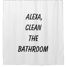 Alexa, nettoie la salle de bain