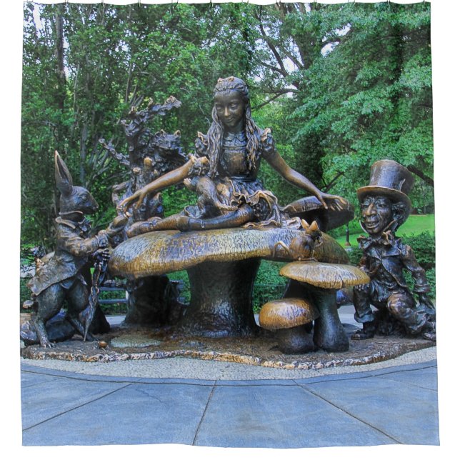Rideaux De Douche Alice au pays des merveilles - Central Park NYC (Devant)