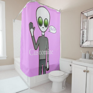 Rideaux De Douche Alien courtois Thunder_Cove