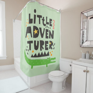 Rideaux De Douche Alligator petit aventurier
