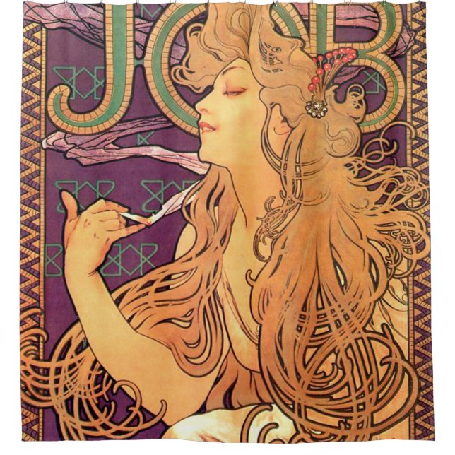 Rideaux De Douche Alphonse Mucha - Job (Devant)