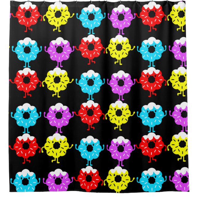 Rideaux De Douche Amateurs de beignets (Devant)