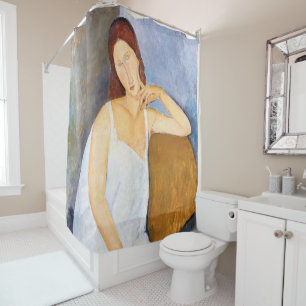 Rideaux De Douche Amedeo Modigliani - Jeanne Hebuterne